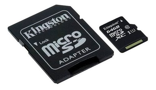 Memoria Externa Micro Sd 64 Gb, Clase 10