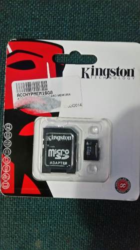 Memoria Micro Sd 2gb Kingston Más Adaptador