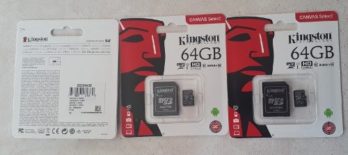 Memoria Micro Sd 64gb Kingston Original 11vrd