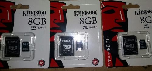 Memoria Micro Sd 8 Gb Clase 4 Kingston