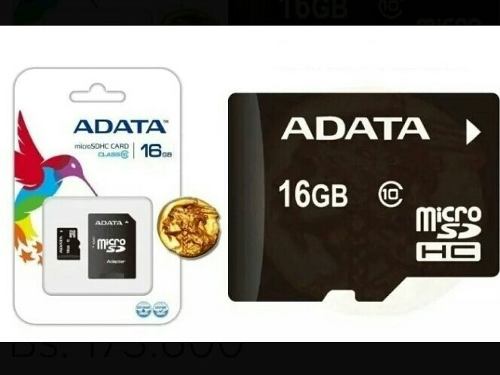 Memoria Micro Sd Adata 16gb Clase 10