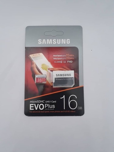 Memoria Micro Sd Samsung 16 Gb Clase 10