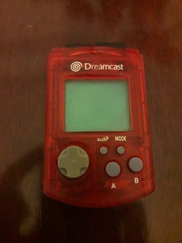 Memory Card Original Sega Dreamcast Memoria Usada