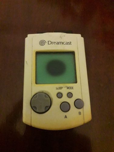 Memory Card Original Sega Dreamcast Memoria Usada
