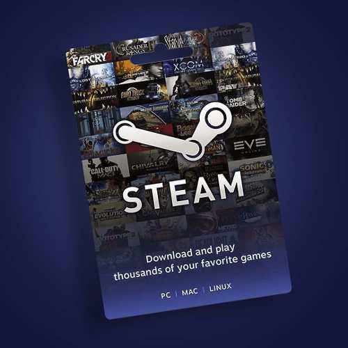 Tarjetas De Regalo Steam Y Juegos