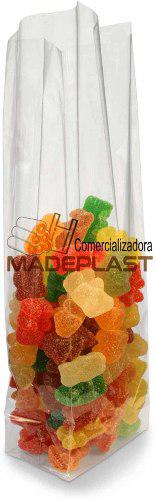 Bolsas De 1 Kg Mordaza Con Fuelle Polipropileno 100 Und