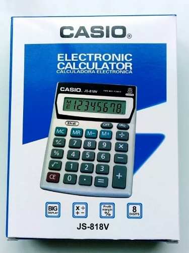 Calculadora Casio Js818v Detal 6$