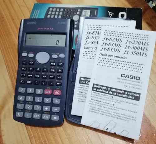 Calculadora Casio Mod.fx-82ms. Perfecto Estado.