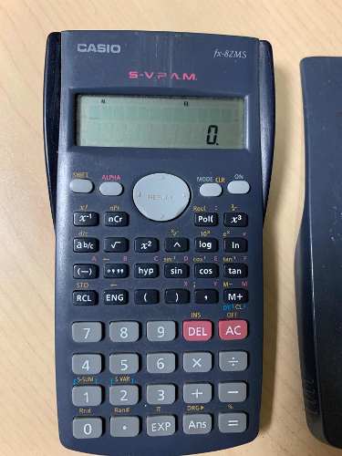 Calculadora Científica Casio Fx 82 Ms Usada Funcionando100%