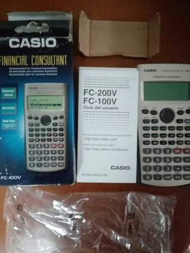 Calculadora Financiera Casio Fc-$) Nueva