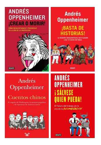 Colección Andrés Oppenheimer - (4 Libros)