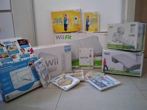 Consola Wii Usado Con Accesorios Y Juegos Originales