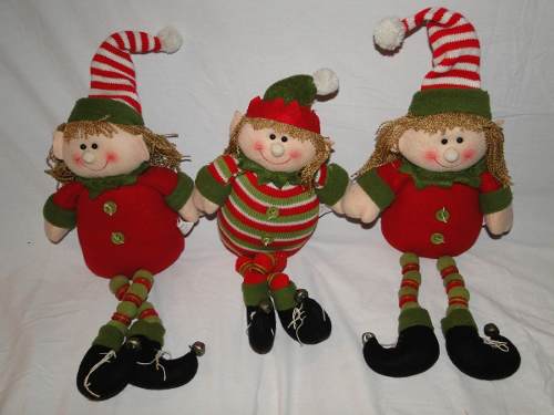 Duendes De Navidad 50 Cm