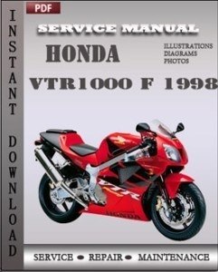 Honda Vtr f () Manual De Servicio