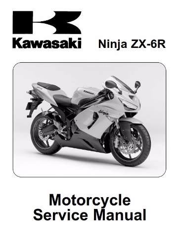 Kawasaki Ninja Zx6r  Manual De Servicio