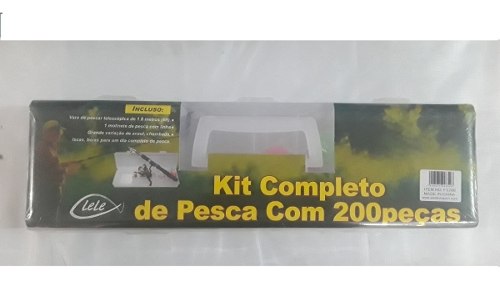 Kit Completo De Pesca Caña Telescopica De 1.80 Metros