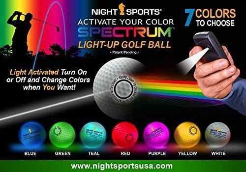 Night Sports Espectro 3 Pack Luz Activado 7 Color Led