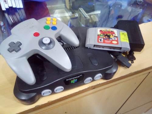 Nintendo 64 Con Un Juego