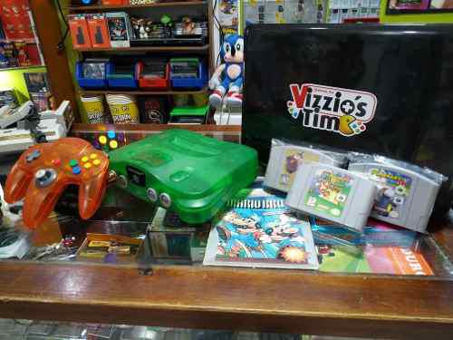 Nintendo 64,mario.mario Kart.zelda. 100 Verdes