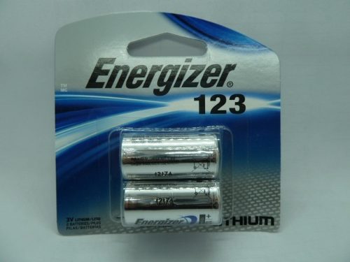 Pila / Batería Energizer Blister 123 De 2 Und Litium 3v
