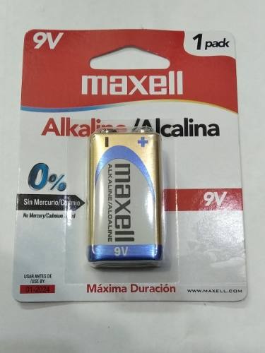 Pilas 9v Maxell Y Eveready