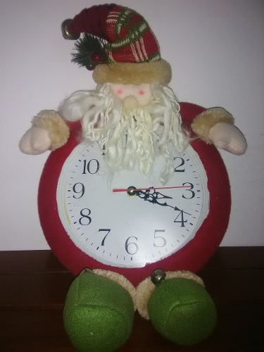 Reloj Santa Claus Navideño Navidad 10v