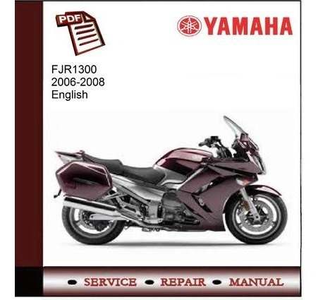 Yamaha Fjr  Manual De Servicio
