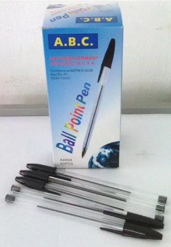 Bolígrafos Ball Point Pen (caja De 50 Unidades 5 Ver)