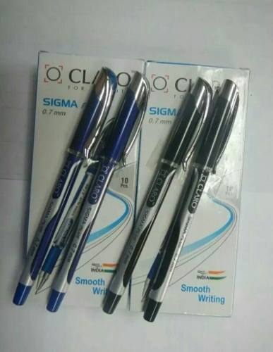 Bolígrafos Claro Sigma Color Negro. Caja De 10 Boligrafos