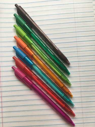 Boligrafos Papermate Colores