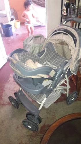 Coche Graco Con Porta Bebe Y Corral