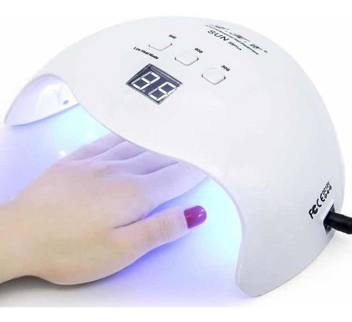 Lámpara Led Uv Para Uñas De Gel, Resina, Semipermanente