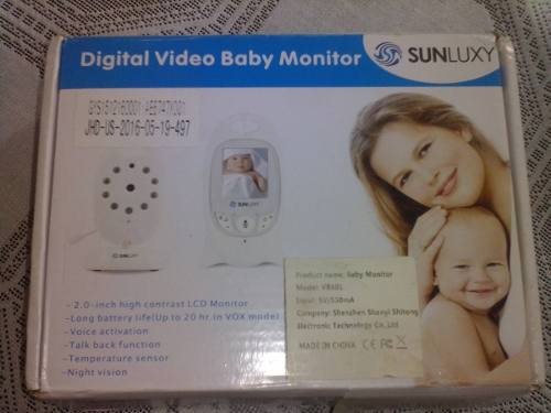 Monitor De Bebé De Vídeo Digital Inalámbrico Sunluxy