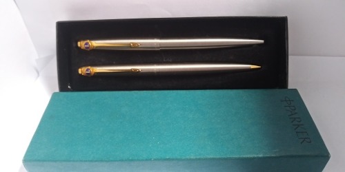 Parker Vintage. Lion International Set Lapiz Mas Boligrafo