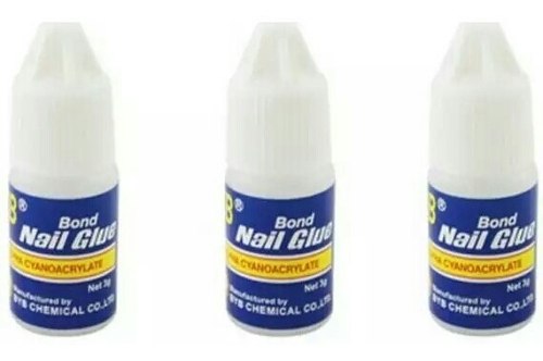 Pega De Uñas Bond Nail Glue De 3gr Por Paquete Manicure