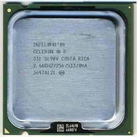 Procesador Intel Celeron D 331 S775+fancooler Todo 300mil