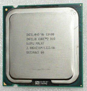 Procesador Intel Dual Core E8400 Usado