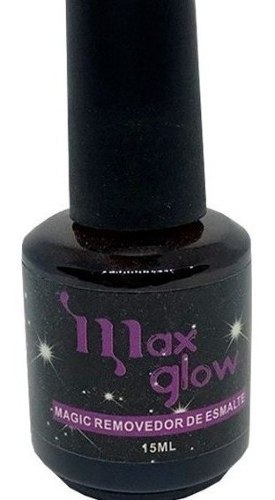 Set 2 Max Glow Magic Removedor De Esmalte 15ml Uñas