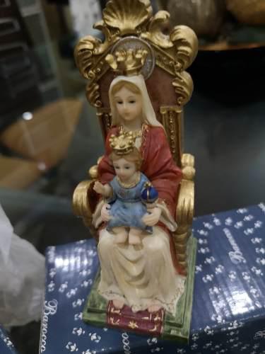 Virgen De Coromoto Barroco En Poliresina 10 Cm Promoción