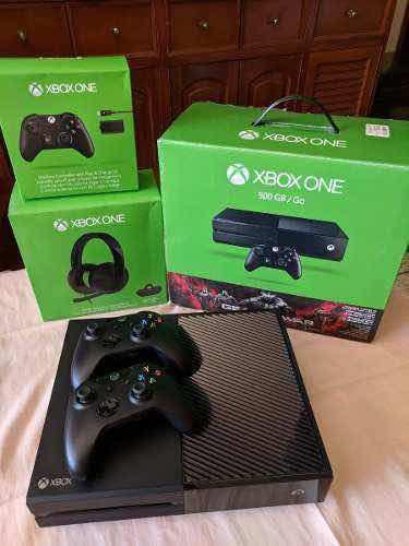Xbox One 500gb 2 Controles 2 Juegos Fifa 19 Gear Of War