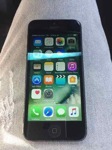 iPhone 5 Usado Liberado 16gb Apple Negro Inteligente Móvil