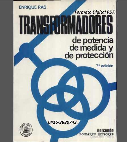 8 Libros De Transformadores Eléctricos Formato Digital