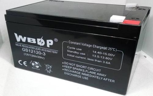 Bateria 12v 12ah Ups Lámpara Emerg Cerco Electrico