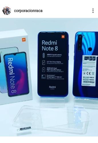 Celular Xiaomi Redmi Note 8 Promoción Tienda Bazar Raca