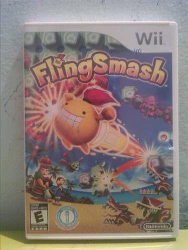 Juego De Wii Fling Smash Original