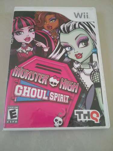 Juego Para Wii De Monster High Original