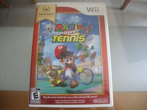 Juego Para Wii Mario Power Tennis Original