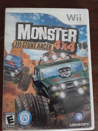 Juego Para Wii. Monster 4 X 4. Stunt Racer. Original