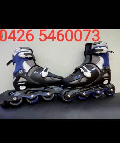 Patines En Linea Plt 31-34 Cn Accesorios De Protección