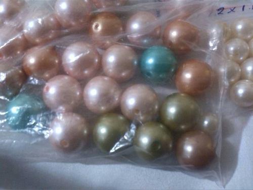 Perlas Grandes 1.8 Cm Bisutería Paquete De 12 Docenas